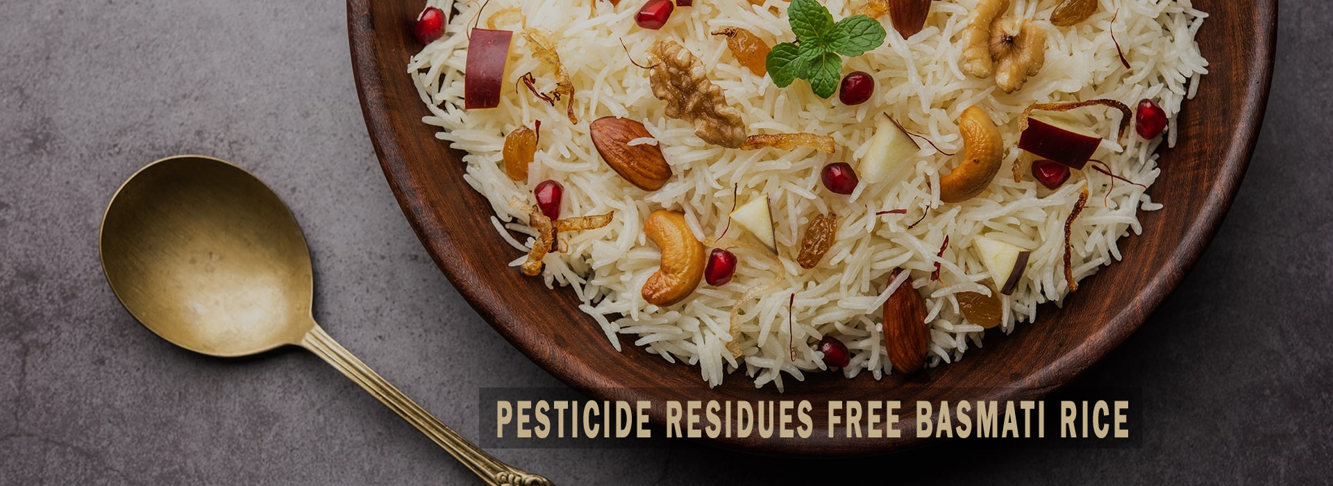 Pesticide free EU Norms Basmati Rice