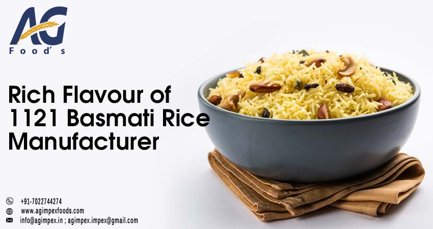 Uncovering 1121 Basmati Rice Manufacturers