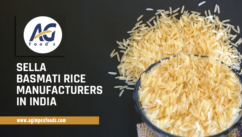 Sella Basmati Rice Manufacturers in India