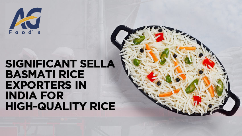 Significant Sella Basmati Rice Exporters In India For High-Quality Rice